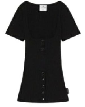 Courreges Short Dresses - Negro