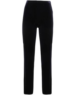 Blanca Vita Slim-Fit Trousers - Black