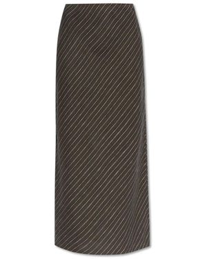 Samsøe & Samsøe Maxi Skirts - Bruin