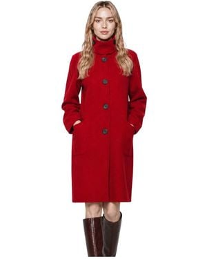 Kocca Single-Breasted Coats - Rojo