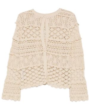 Semicouture Sweaters Wit - Naturel