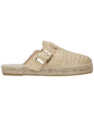 Espadrilles Mules - Neutre