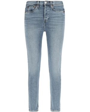 RE/DONE Skinny Fit Jeans - Blue