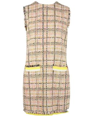 MSGM Kleedjes ,Katoen Damesjurk - Naturel