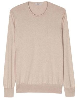 La Fileria Round-Neck Knitwear - Natural