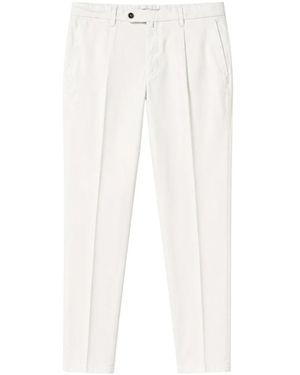BRIGLIA Suit Trousers - Bianco