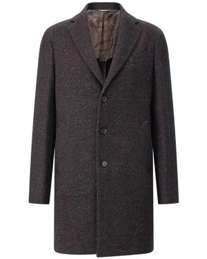 Maurizio Baldassari Single-Breasted Coats - Black