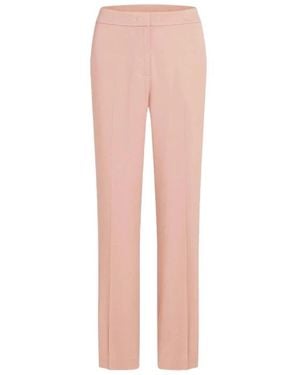 KARL LAGERFELD Straight Trousers - Pink