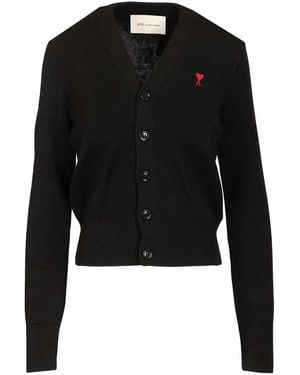 Ami Paris Cardigans - Black
