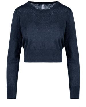 Bomboogie Round-Neck Knitwear - Azul