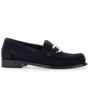 Ferragamo Maryan Soft Mocassin - Blau