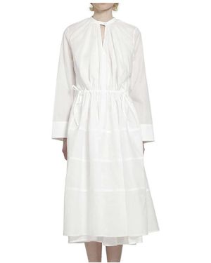 Jil Sander Kleid 259 Mf - Weiß
