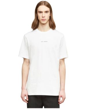 OAMC Dream Logic Grafik T-Shirt - Weiß