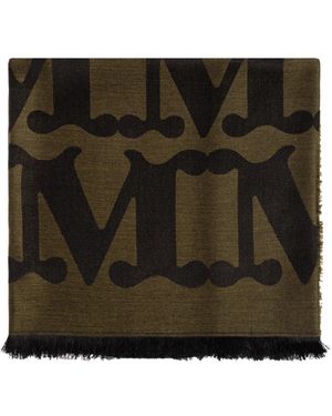 Max Mara Silky Scarves - Negro