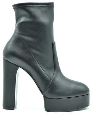 Casadei Heeled Boots - Gray