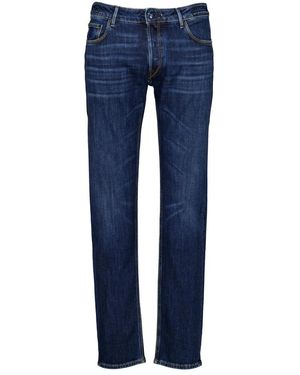 Hand Picked Slim-Fit Jeans - Azul