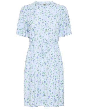 Ichi Short Dresses - Azul