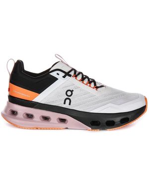 On Shoes Cloudnova X Grau Damenschuhe - Schwarz