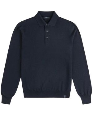 Fay Polo Shirts - Azul