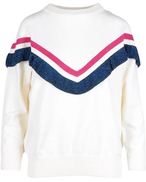 Ballantyne Sweatshirt Met Ronde Hals - Blauw