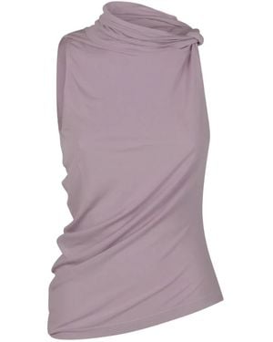 Courreges Sleeveless Tops - Purple