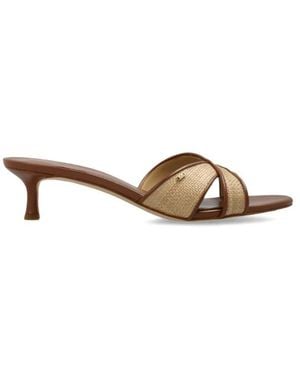 Michael Kors Heeled Mules - Brown