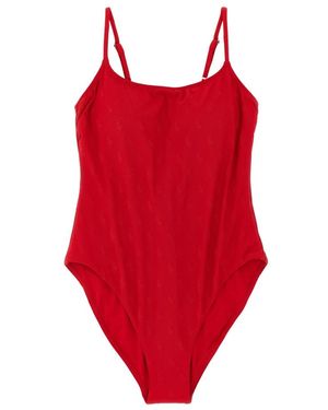 Polo Ralph Lauren Kennedy One-Piece Badpak - Rood