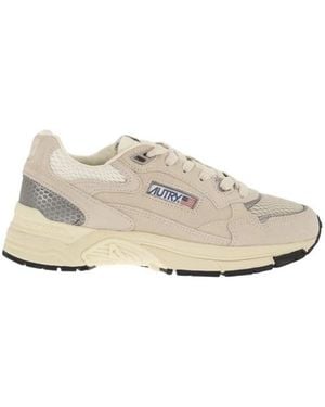 Autry Schoenen ,Katoen Hyperway Low - Naturel
