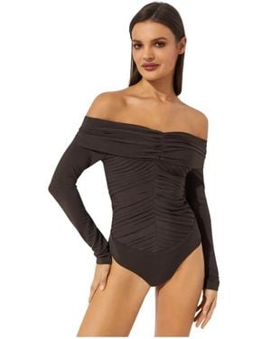 KHAITE Body With Crease Panza - Schwarz