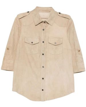 Salvatore Santoro Shirts - Natural