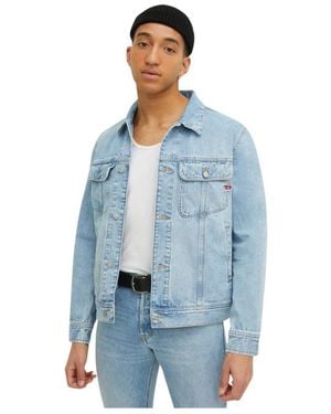 DIESEL Denim Jassen - Blauw
