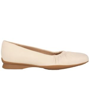 Clarks Schoenen ,Leer Jazmynn Lo Ballerina - Naturel