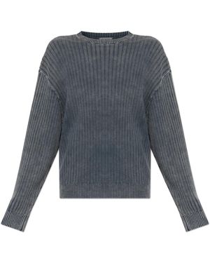 Balenciaga Round-Neck Knitwear - Gris