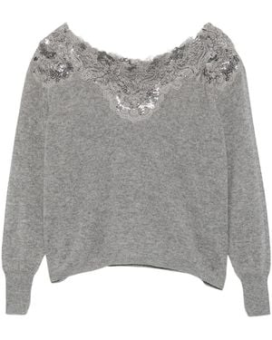Ermanno Scervino Cashmere Knitwear - Grey