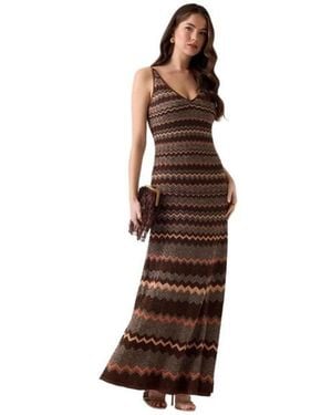 Guess Maxi Dresses - Marrón