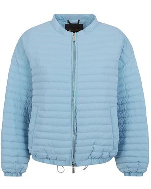 Moorer Giacca bomber piumino azzurra - Blu