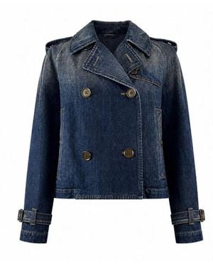 Burberry Denim Jackets - Blue