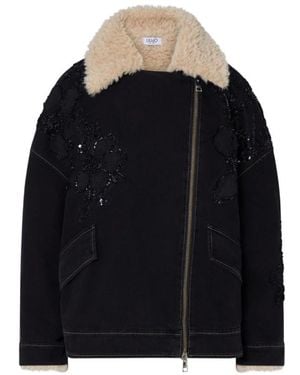 Liu Jo Uf6152 Denim Jacket - Zwart