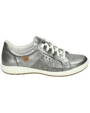 Josef Seibel Sportliche Damen Sneakers Silber - Grau