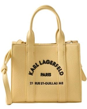 KARL LAGERFELD Tote Bags - Metallic