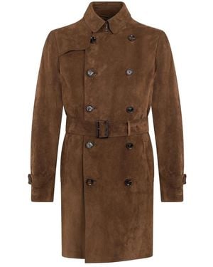 Moorer Trench Coats - Marrón