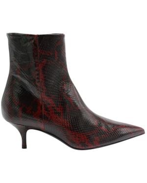 Rotta Heeled Boots - Brown