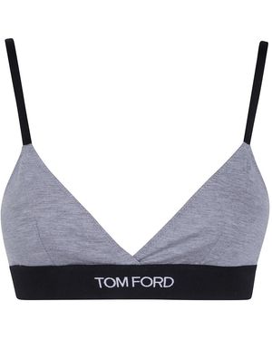 Tom Ford Ondergoed ,Grijs ,Socks - Paars