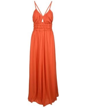 Dondup Maxi Dresses - Rojo