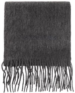 Acne Studios Winter Scarves - Black