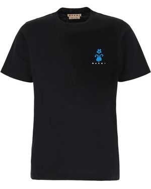 Marni Tops ,Zwart ,T-Shirt