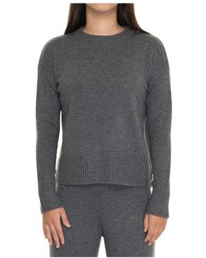 Pennyblack Gemütlicher rundhalspullover - Grau