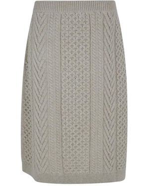 Burberry Short Skirts - Grey