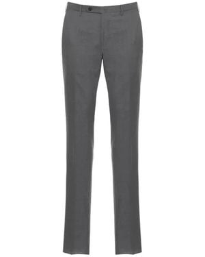 Incotex Slim-Fit Trousers - Grey