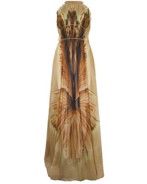 Alberta Ferretti Maxi Dresses - Metallic